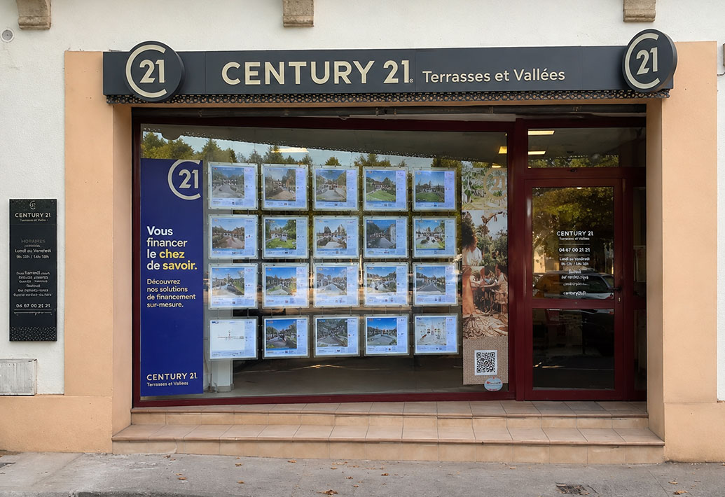 Agence immobilière CENTURY 21 Terrasses et Vallées, 34800 CLERMONT L HERAULT