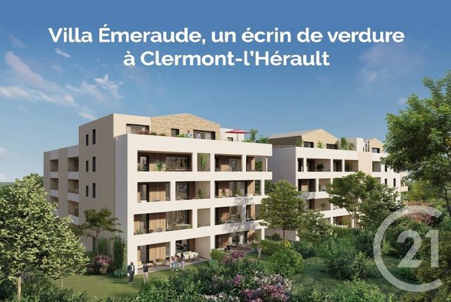 Appartement T2 à vendre - 2 pièces - 43.7 m2 - CLERMONT L HERAULT - 34 - LANGUEDOC-ROUSSILLON - Century 21 Terrasses Et Vallées