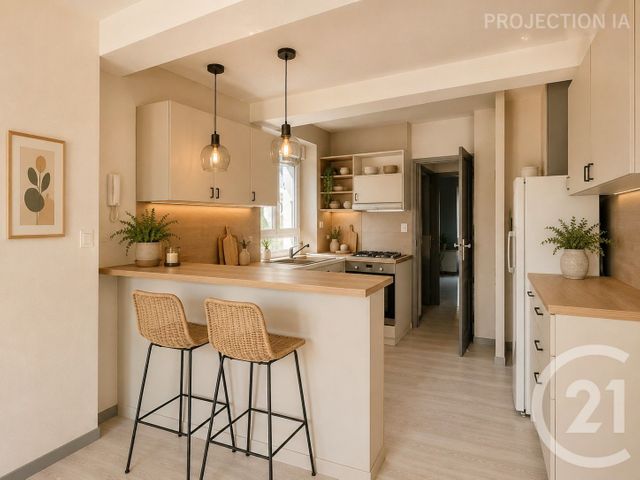 Appartement F4 à vendre - 4 pièces - 75.6 m2 - BEDARIEUX - 34 - LANGUEDOC-ROUSSILLON - Century 21 Terrasses Et Vallées